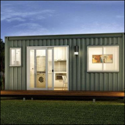 qualidade  Modern 40ft Flat Pack Prefab Container House With Floor Plan fábrica