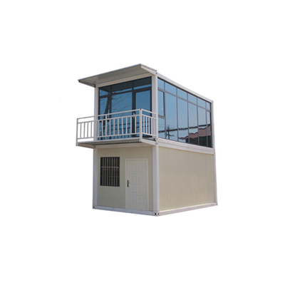 Casa de vidro destacável de Puerto Rico Modular Two Story Container do hotel